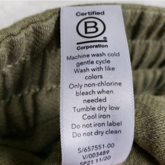 Athleta Farallon Heathered Wide Crop Pants Shadow Olive Heather Plus size 24 - Picture 8 of 12